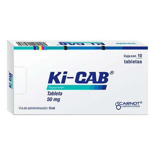 Tegoprazan Ki-Cab 10 Tab 50 Mg