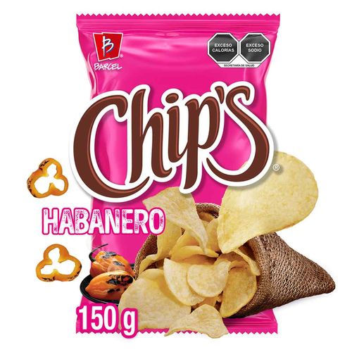 Papas Fritas Chip's Habanero 150g