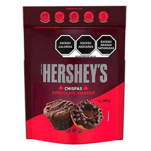Chispas Chocolate Hershey's Amar 300 gr