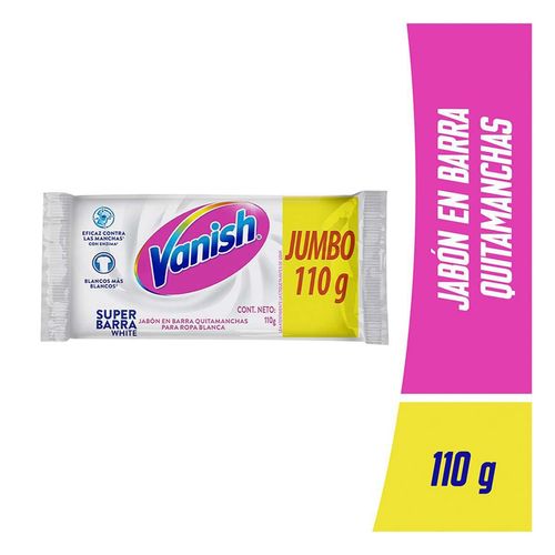 Quitamanchas en Barra Vanish para Ropa Blanca 110g