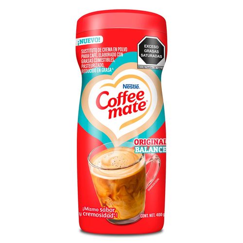 Cremador Coffee Mate Polvo Original Balance 400g