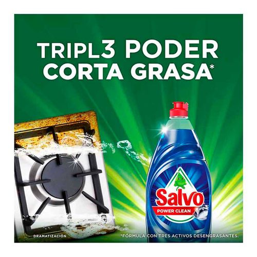 Lavatrastes Salvo Power Clean 1.2L
