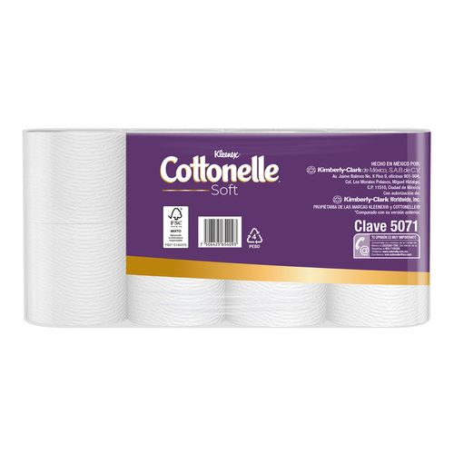 Papel Higiénico Kleenex Cottonelle Soft 8 Rollos