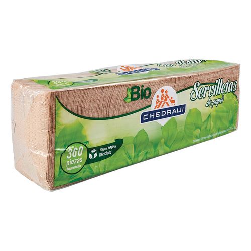 Servilletas Chedraui Biodegradable 360 Servilletas