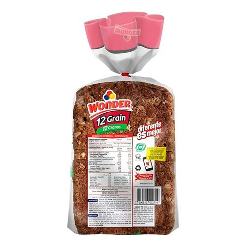Pan Wonder 12ganos 600g