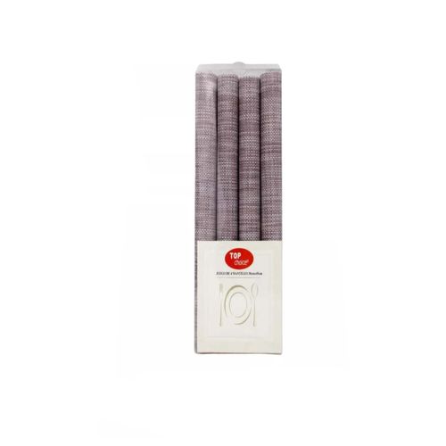 Juego de 4 Manteles Top Choice 30x45 cm Color Cereza
