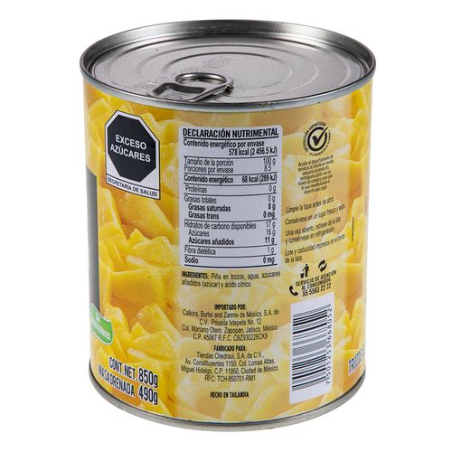 Piña Selecto Trozos 850g