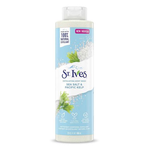 Body Wash St. Ives 1 Sal de Mar 650ml