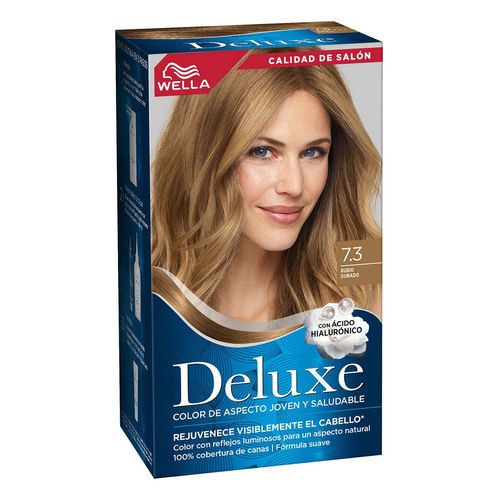 Tinte Permanente Deluxe 7.3 Rubio Dorado 207g
