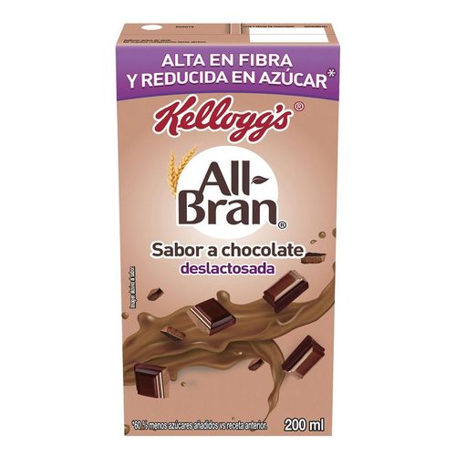 Leche  Kellogg's All Bran Chocolate 200ml