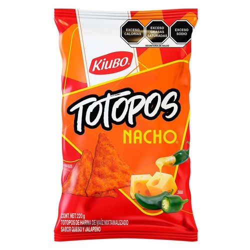 Totopos Kiubo Nachos 220g