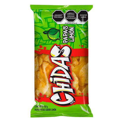 Papas Chidas Y Limón 140g
