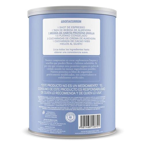 Proteína Habits Vainilla 488g