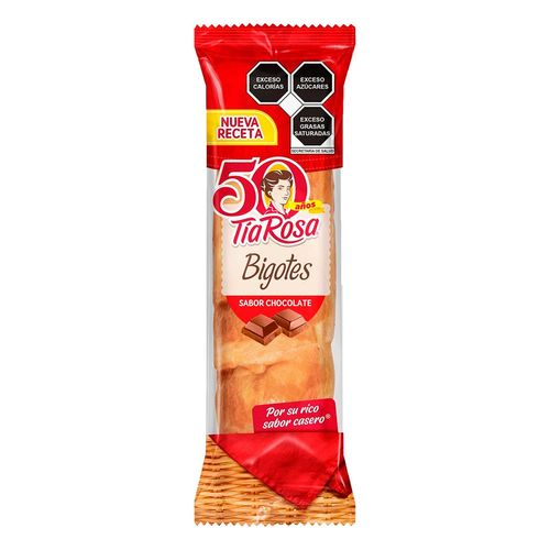 Pan Dulce Tia Rosa Bigotes Chocolate 80g