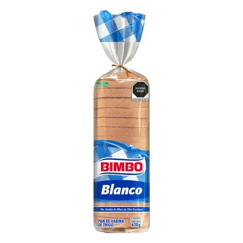 Pan Bimbo Blanco 620g
