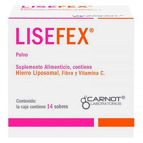 Suplemento Alimenticio Lisefex 14 Sobres de 1.5g