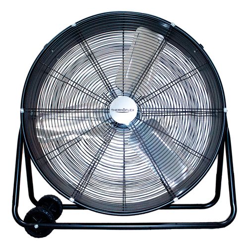 Ventilador de Piso Thermoflex Industrial 30 Pulgadas TFIF-330F Negro