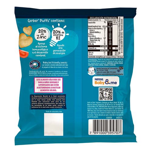 Snack Gerber Tomate 35g