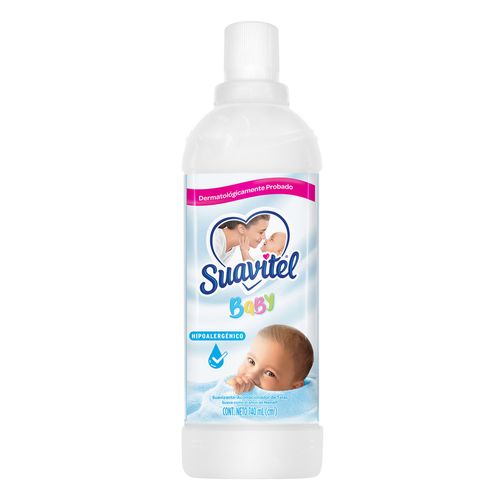 Suavizante de Telas Antibacterial Suavitel Baby para Bebé 740ml
