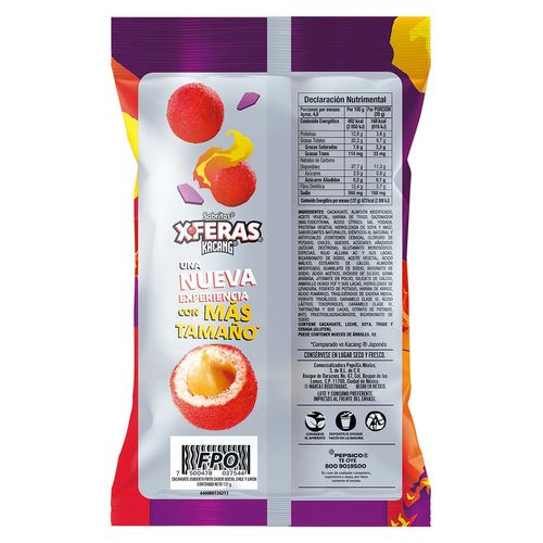 Cacahuate Kacang Xferas Flamin Hot 137g