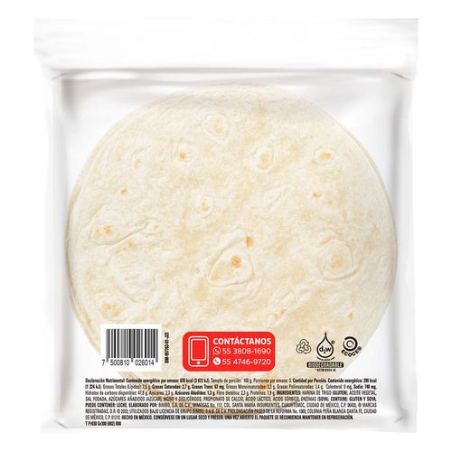 Tortilla De Harina Tia Rosa Del Hogar 300g