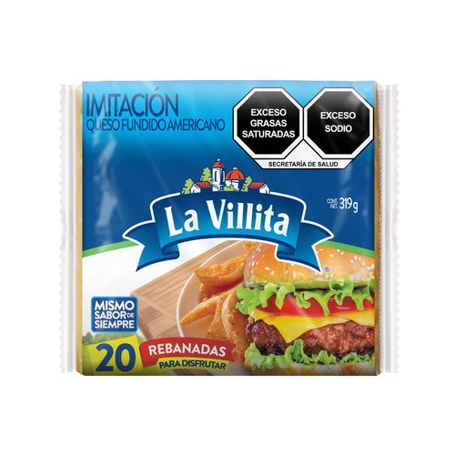 Queso Americano La Villita 319g