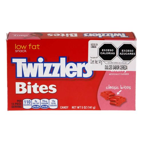 Caramelos Twizzler Cereza 141g