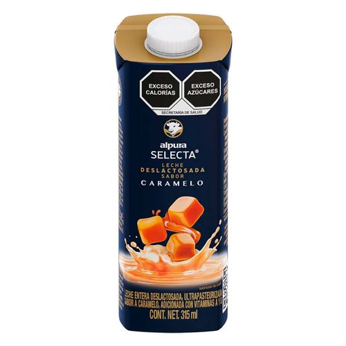 Leche Alpura Selecta Caramelo Deslactosada  315ml