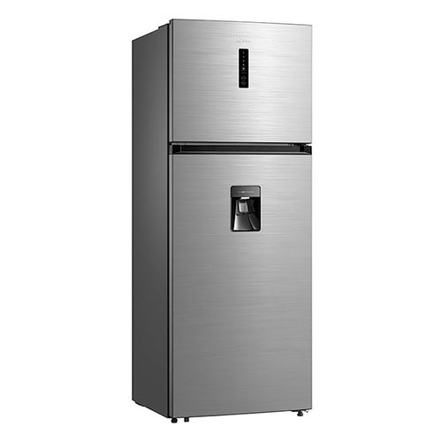 Refrigerador Midea Top Mount Bru Steel 15 Pies Cúbicos MDRT580MTM46W