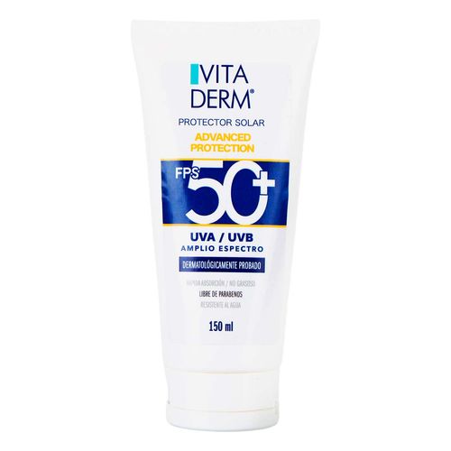 Protector Solar Vitaderm 50Fps+ Adultos 150ml