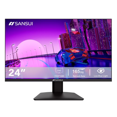 Monitor  Sansui Gamer de 24 Pulgadas Full HD SMX24X5FG Negro