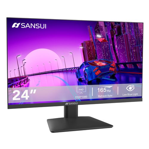 Monitor  Sansui Gamer de 24 Pulgadas Full HD SMX24X5FG Negro