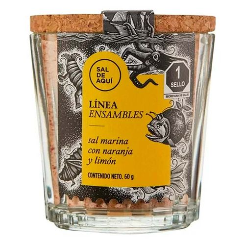 Sal Sal De Aquí Marina Naranja Limón 60g