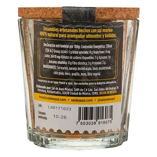 Sal Sal De Aquí Marina Naranja Limón 60g