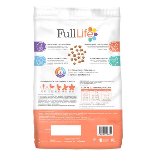 Alimento Full Life Salmón 4 Kg Adulto