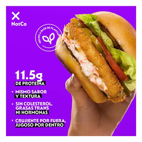 Hamburguesa Not Chicken Crispy Notco 400g
