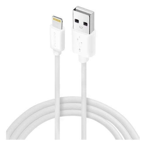 Cable Daewoo Cargador USB a Lightning MFI i-DW Blanco