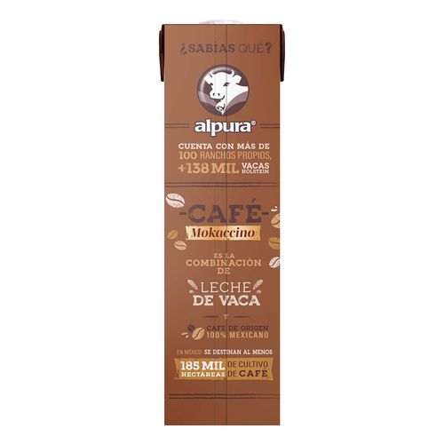 Leche Alpura Mokaccino Deslactosada 1L