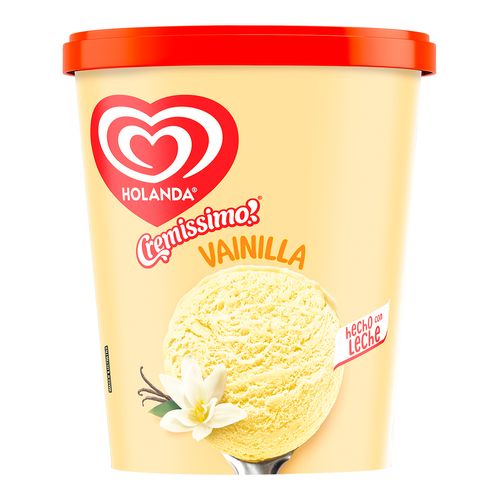 Helado Holanda Cremissimo Vainilla 900ml