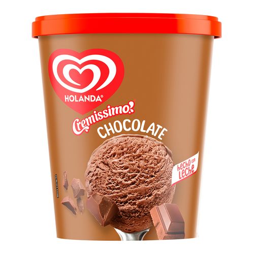 Helado Holanda Cremisimo Chocolate 900ml
