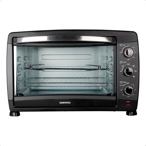 Horno Eléctrico Tostador Daewoo 40L Negro DOT-1666