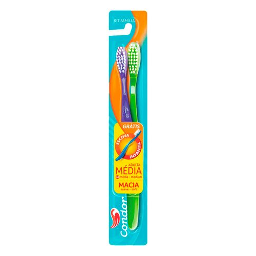 Cepillo Dental Condor Familiar 2 Piezas