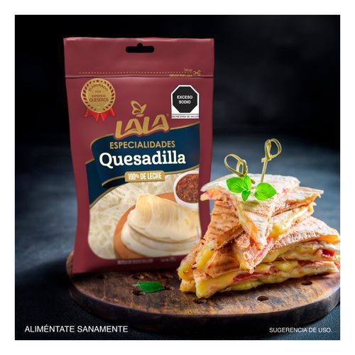 Queso Especialidades Quesadilla Lala Rallado 220g