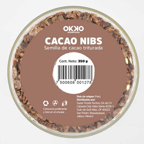 Cacao Okko Jarro Entero 350g