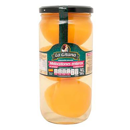 Durazno La Gitana Almíbar Entero 700g