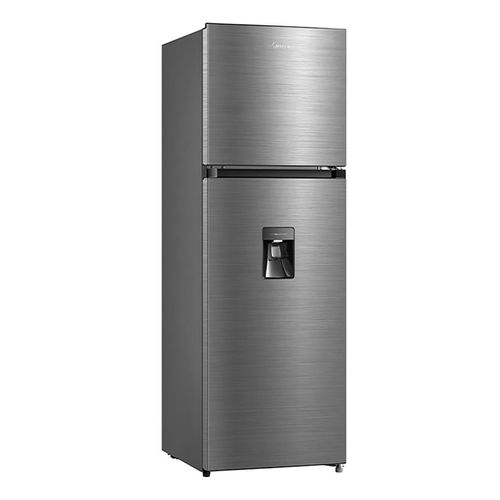 Refrigerador Midea Top Mount Bru Steel 13 Pies Cúbicos MDRT489MTM46W