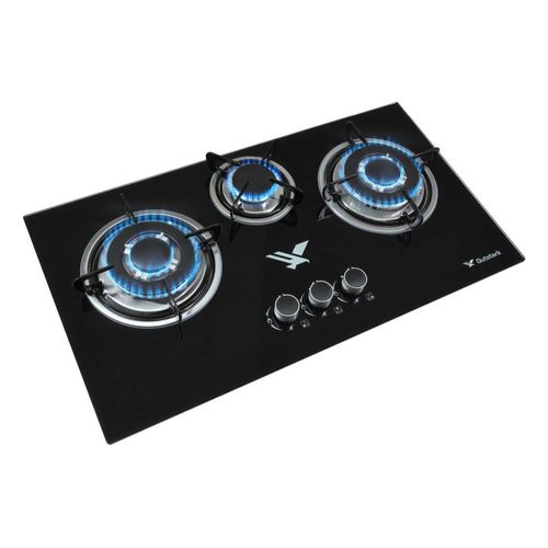 Parrilla Gutstark Home 3 Quemadores Cristal Templado Gas Lp y Gas Natural