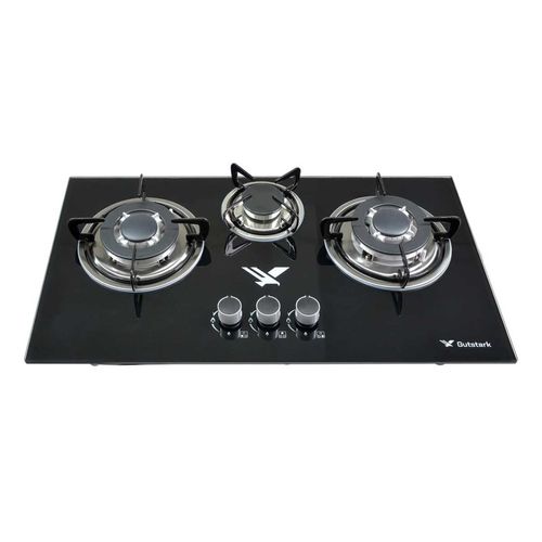 Parrilla Gutstark Home 3 Quemadores Cristal Templado Gas Lp y Gas Natural