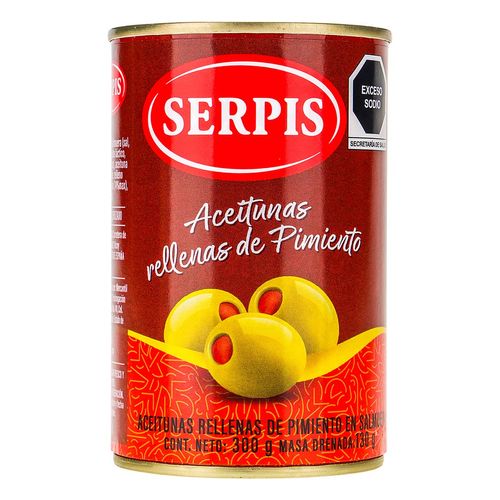 Aceituna Serpis Rellena Pimiento 300g