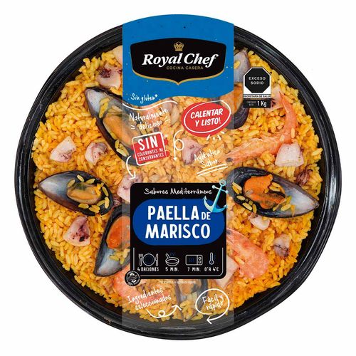 Paella Royal Chef Arroz Marisco 1kg